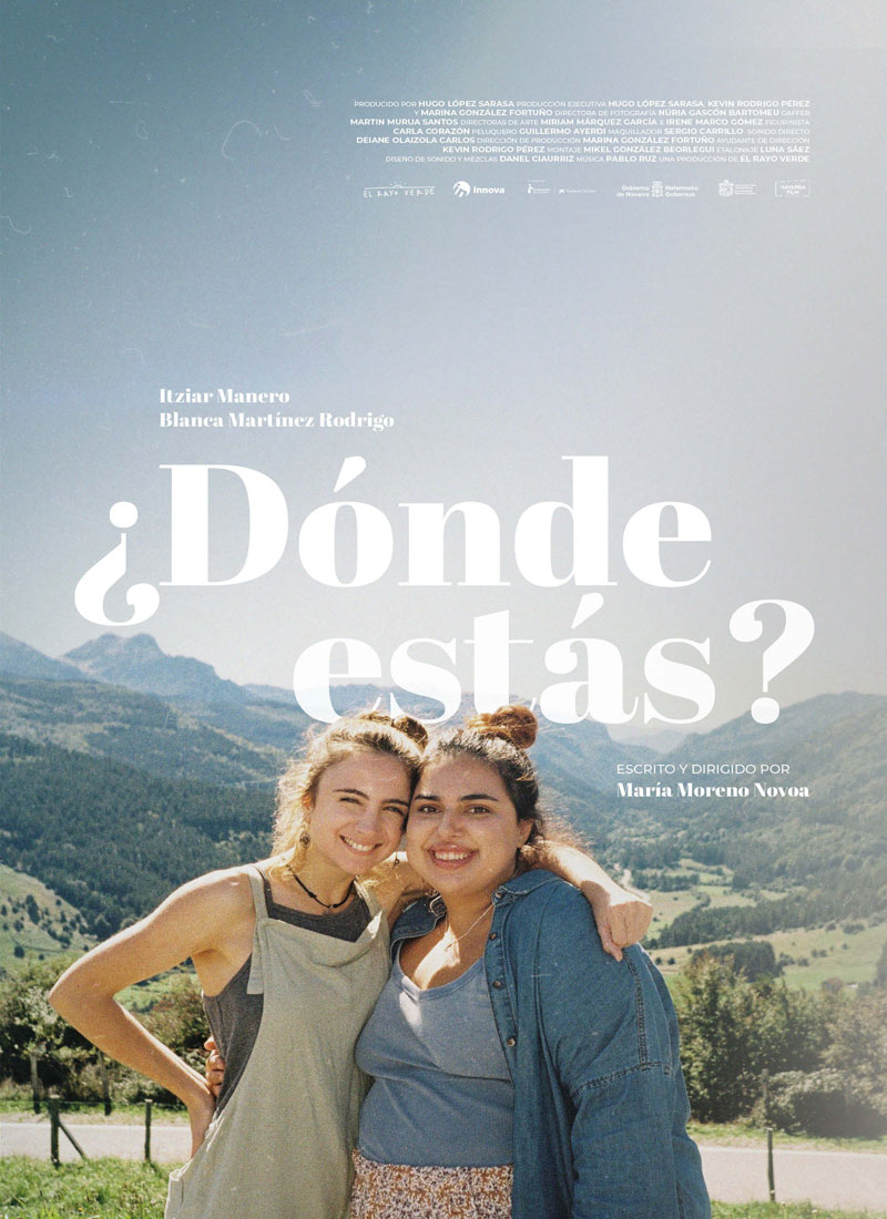 Cartel cortometraje ¿Dónde estás?