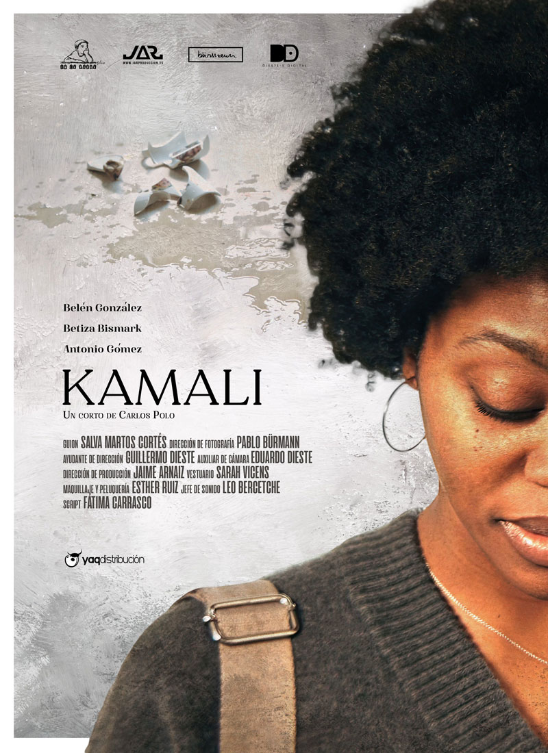 Cartel cortometraje Kamali