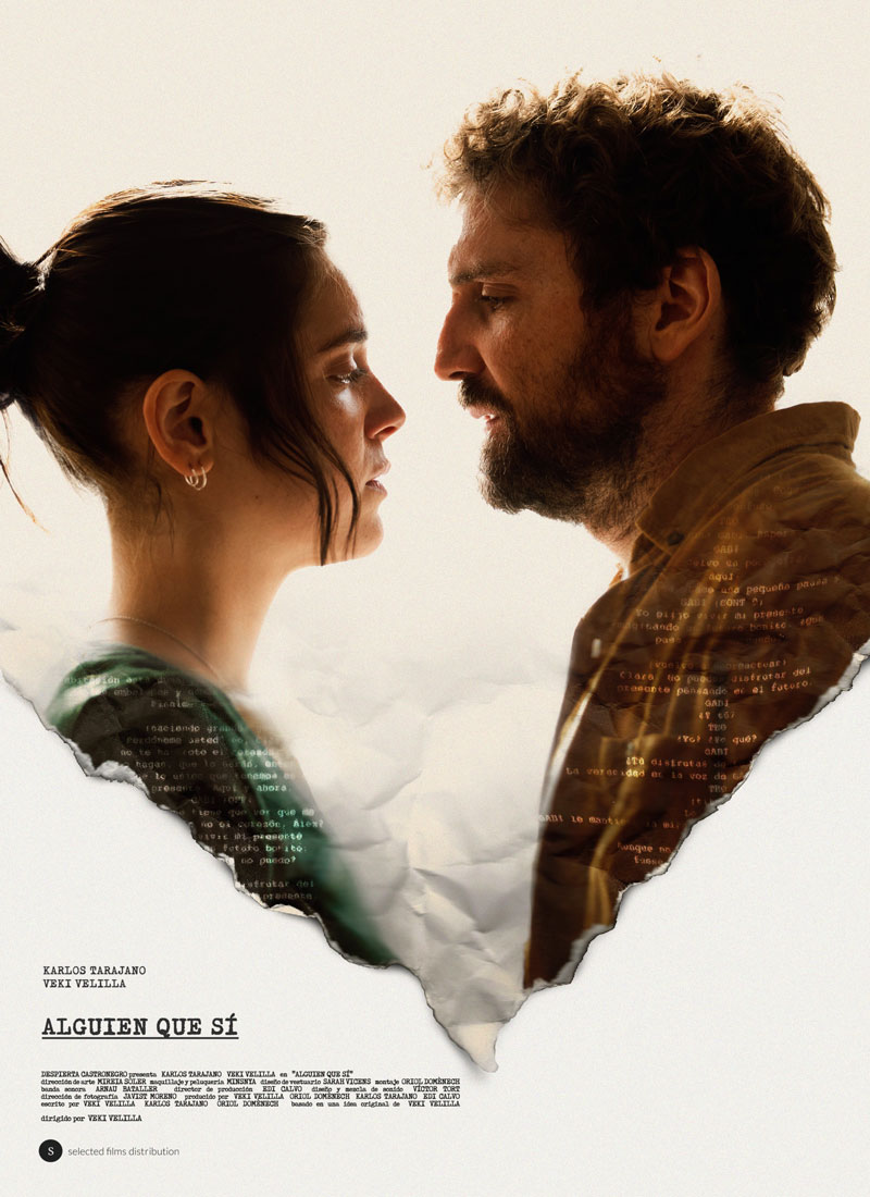 Cartel cortometraje Alguien que sí