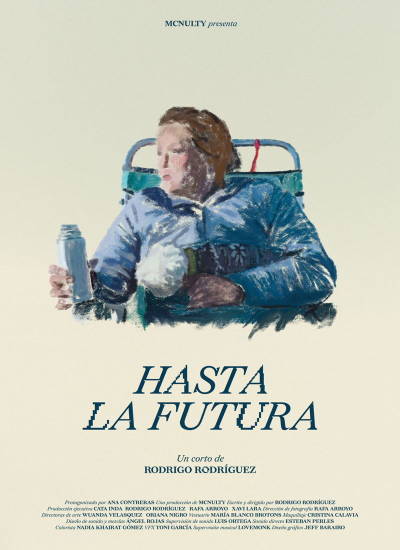 Cartel cortometraje Hasta la futura